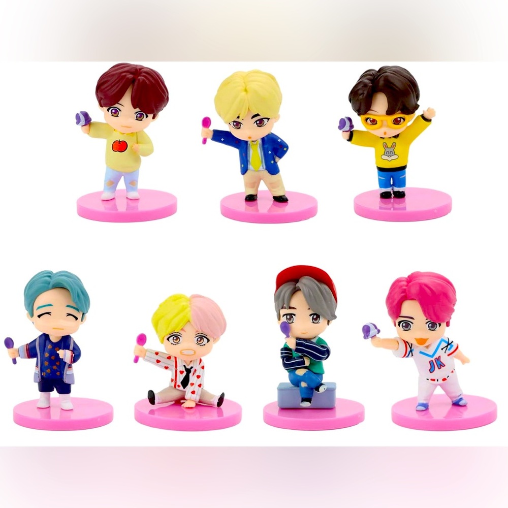 BTS Tiny Tan Figurines